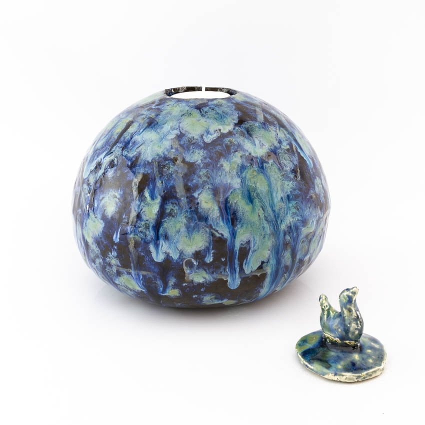 urn_keramiek_keramische_bijzondere_effectglazuur_waxinelichtje_kleine_mini_kopen_handwerk